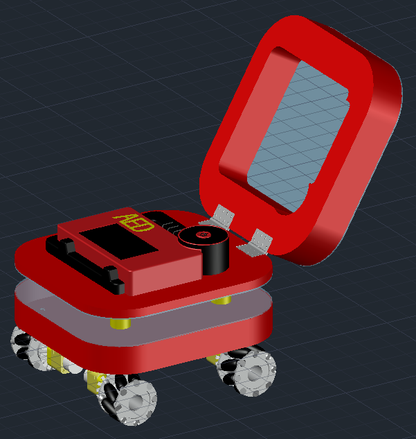 3D CAD model.