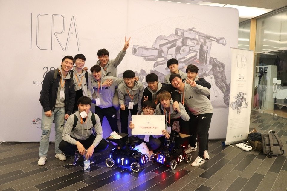 Team Roboin at ICRA 2019, Montreal.